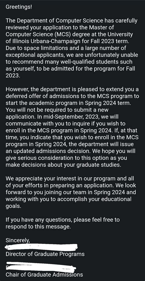 0 specialized GPA while fulfilling other program requirements are pre-approved to enroll into one of their three majors of interest (target majors). . Uiuc decision reddit 2023
